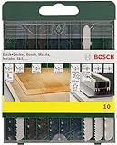 Bosch 2607019461 10-teilige Stichsägeblatt...